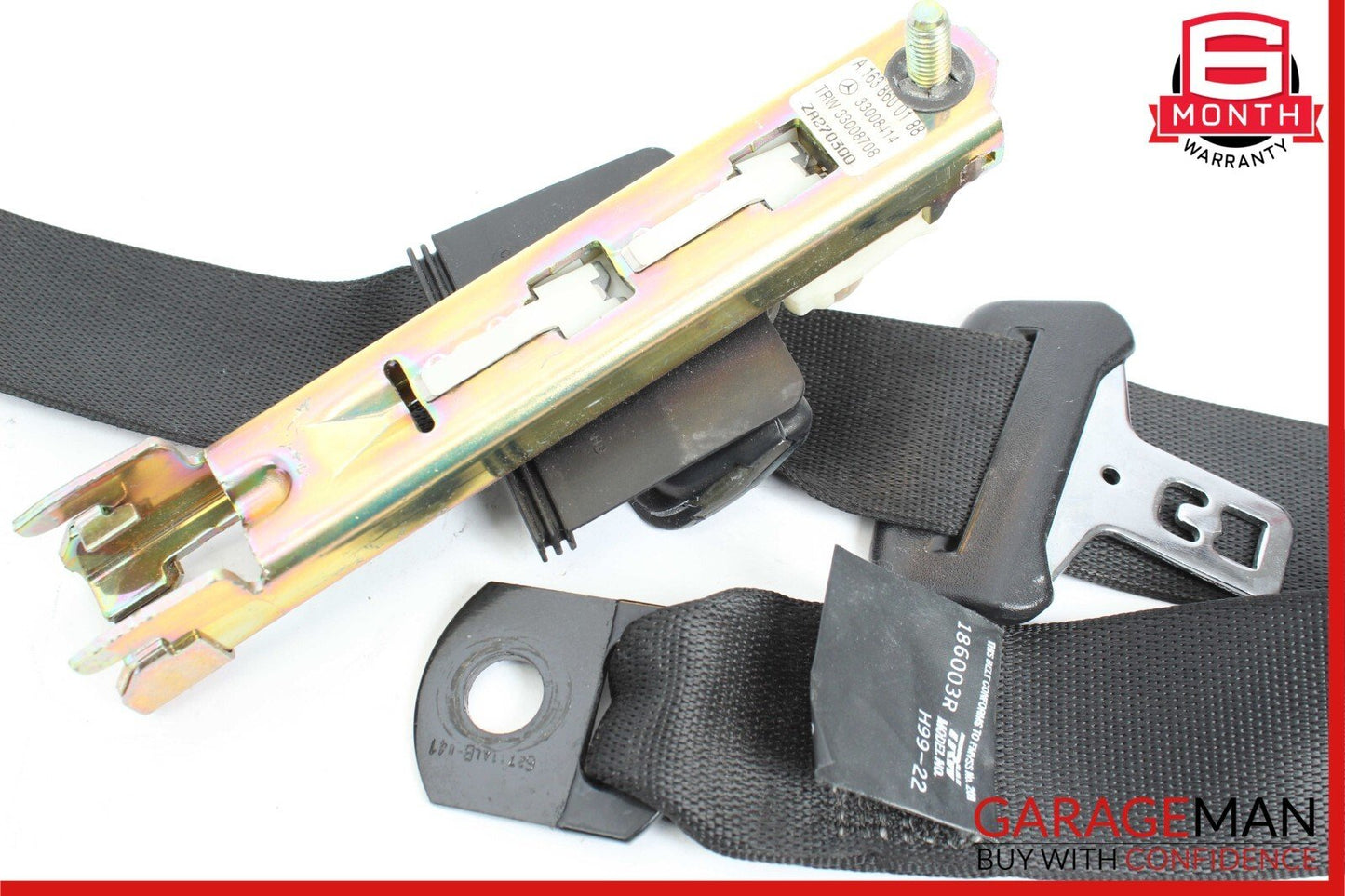 98-05 Mercedes W163 ML320 ML430 Rear Right Side Seat Belt Seatbelt Retractor OEM
