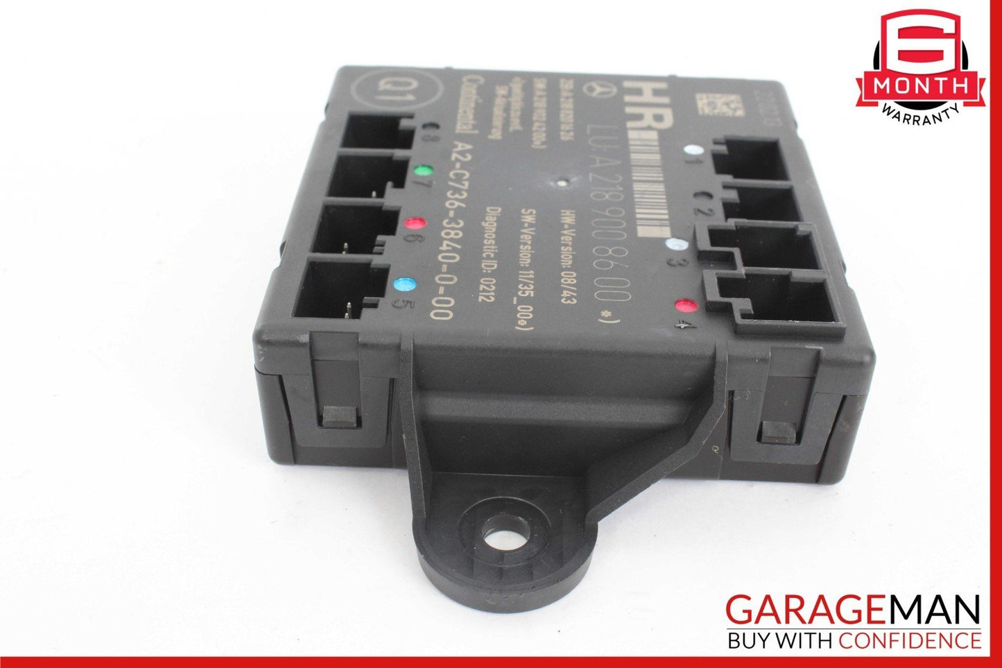 08-18 Mercedes W212 E350 C350 CLS550 Rear Right Side Door Control Module Unit