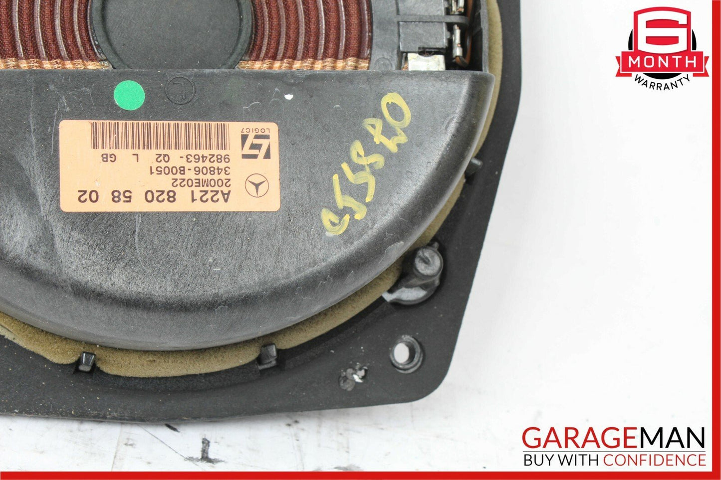 07-09 Mercedes W221 S550 S63 AMG Front Left Side Door Sound Speaker Logic 7 OEM