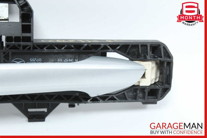 09-15 Mercedes X204 GLK350 Rear Left Driver Side Exterior Door Handle Silver OEM