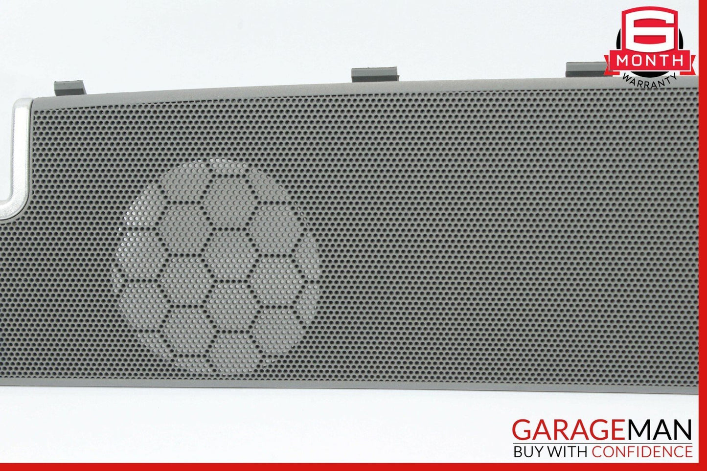 03-12 Mercedes R230 SL500 SL550 Rear Deck Speaker Cover Trim Panel Grey OEM