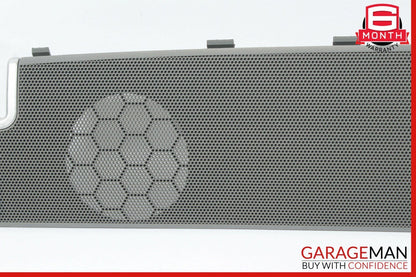 03-12 Mercedes R230 SL500 SL550 Rear Deck Speaker Cover Trim Panel Grey OEM