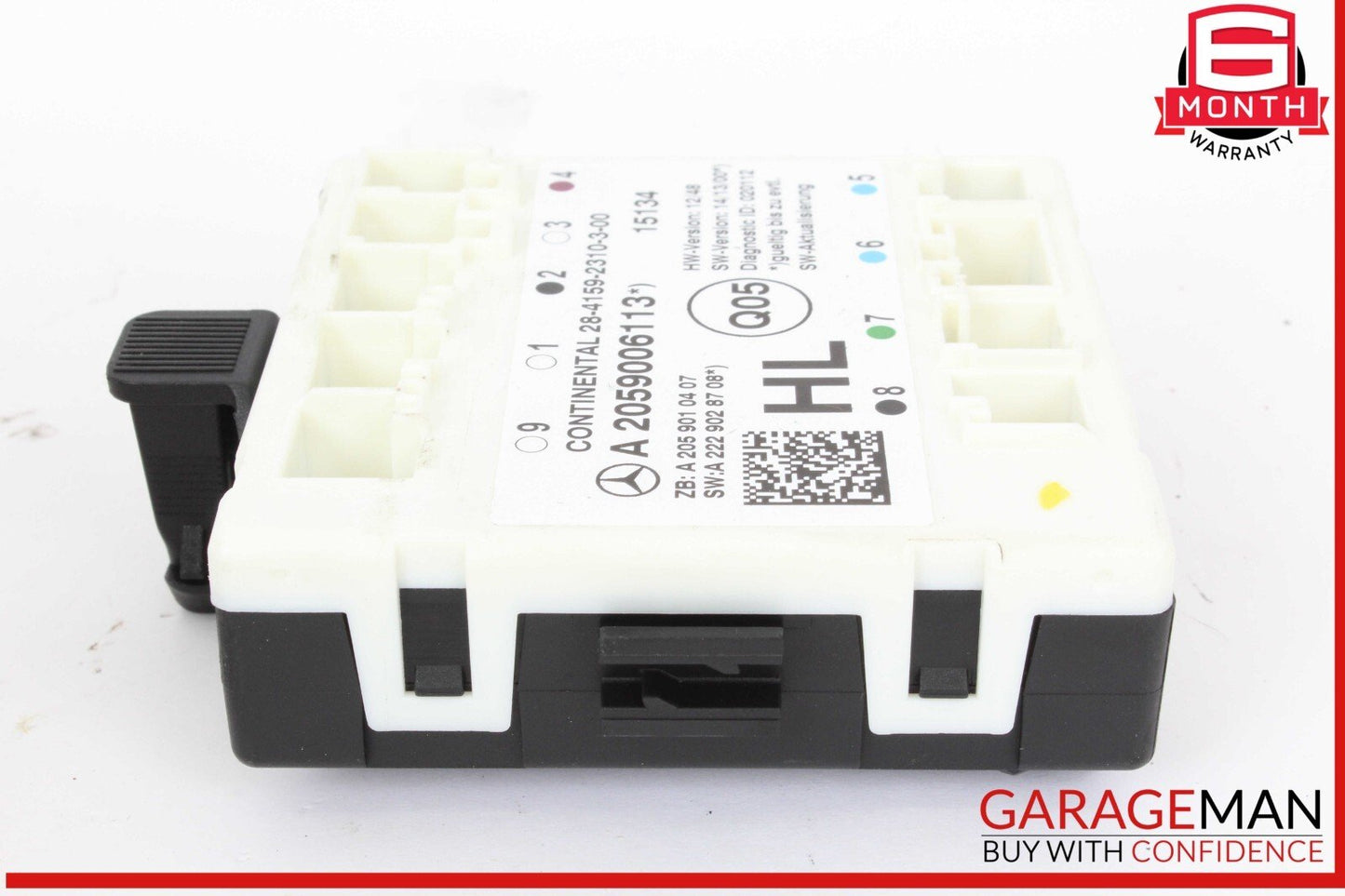 15-18 Mercedes W205 C300 C400 Rear Left Driver Side Door Control Module Unit OEM