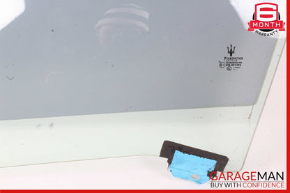03-13 Maserati Quattroporte M139 Front Right Side Door Window Glass OEM
