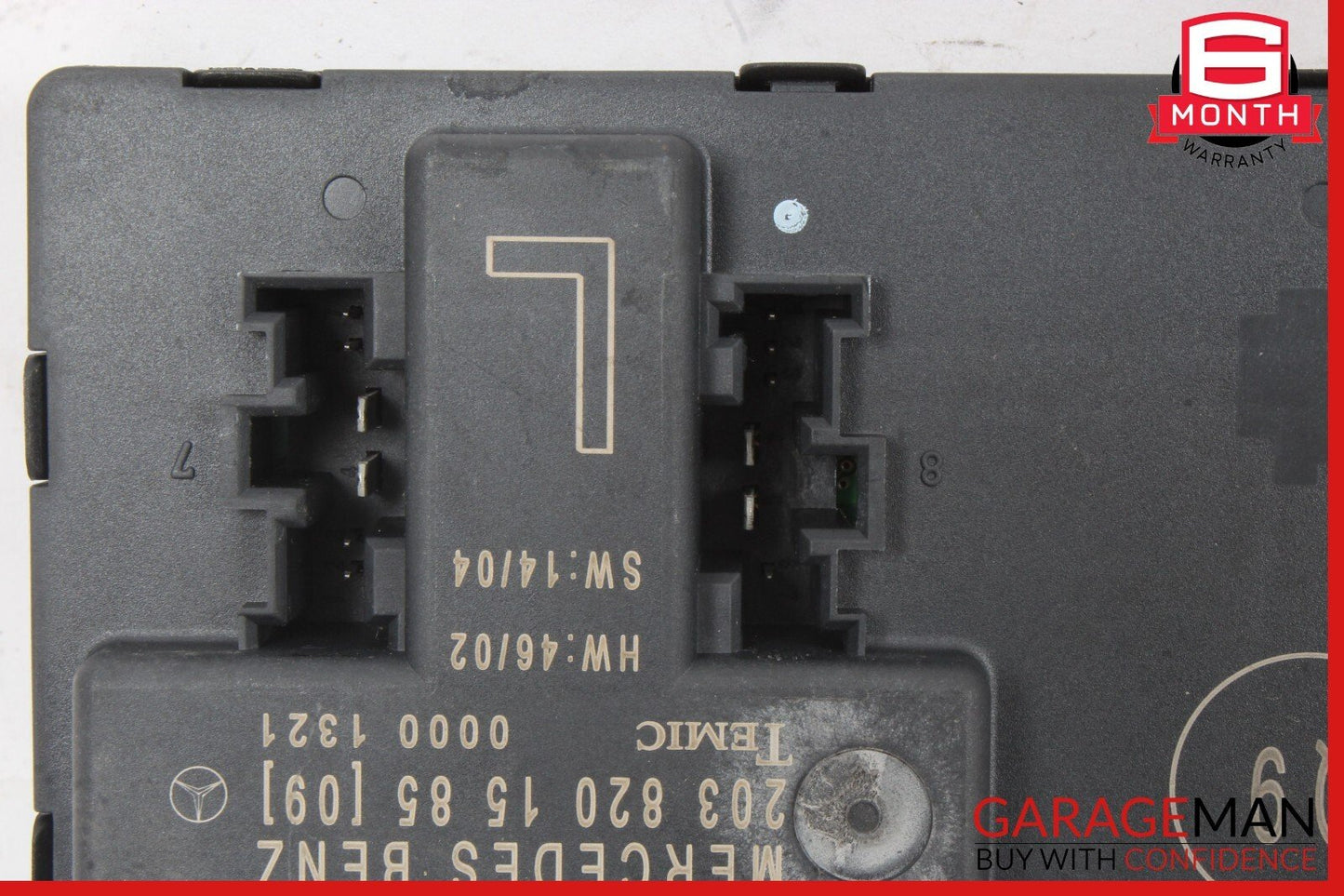 01-07 Mercedes W203 C230 C240 Front Left Side Door Controller Module Unit OEM