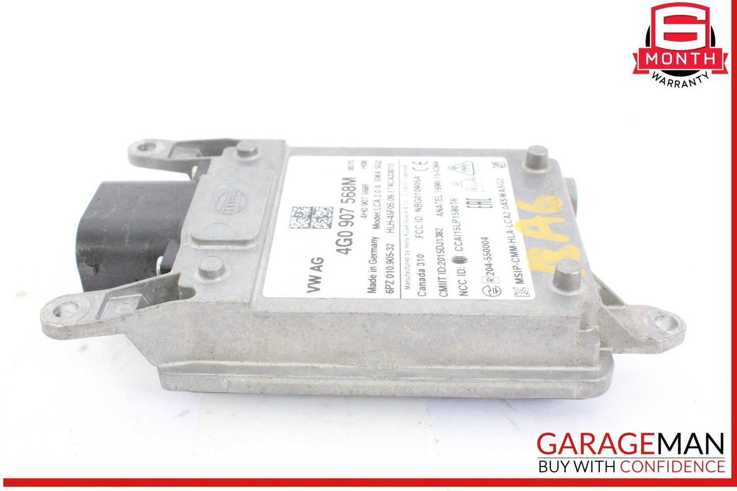 12-18 Audi A6 A7 Rear Left Driver Side Lane Assist Blind Spot Radar Sensor OEM