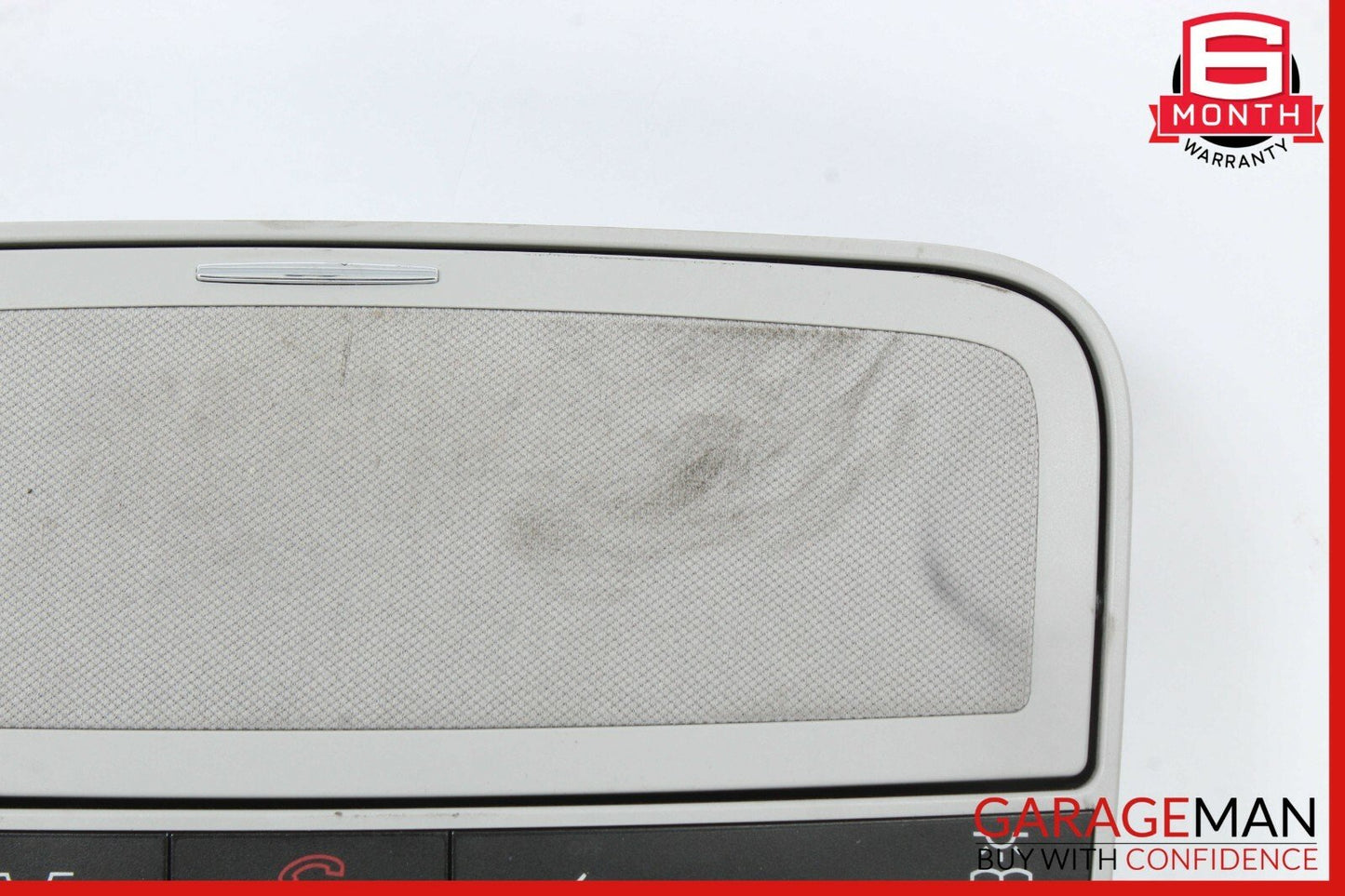 07-09 Mercedes W221 S550 CL550 Overhead Dome Light Sunroof Control Grey OEM