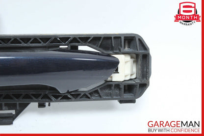 08-14 Mercedes X204 GLK350 Rear Left Side Exterior Door Handle Blue OEM