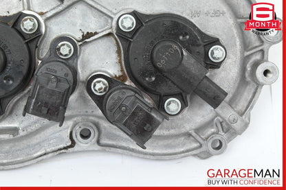 06-13 Mercedes W221 S550 Front Right Engine Timing Chain Cover Plate OEM