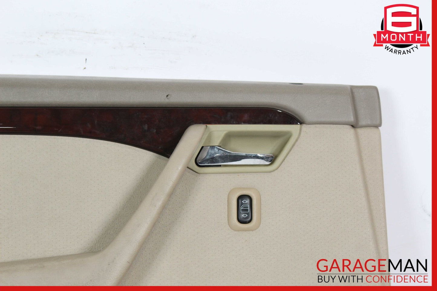 96-97 Mercedes W202 C280 Rear Left Driver Side Interior Door Panel Cover OEM