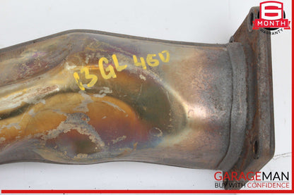 12-19 Mercedes X166 GL450 4MATIC Engine Exhaust Front Pipe Left Side OEM