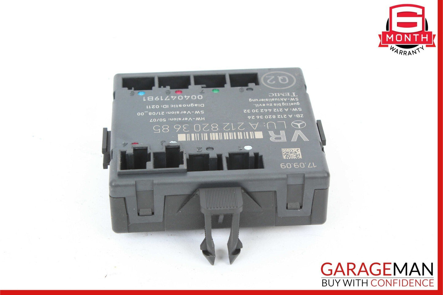 08-18 Mercedes CLS550 C350 E350 Front Right Side Door Control Module Unit OEM