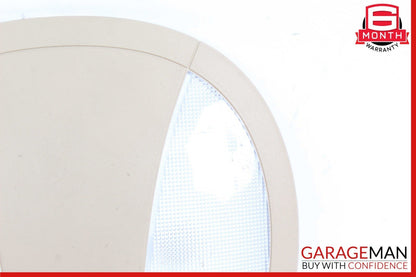 07-09 Mercedes W211 E550 E350 E63 AMG Rear Overhead Dome Light Reading Map Brown