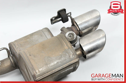 14-17 Maserati Ghibli Rear Right Side Exhaust System Muffler Dual Tip Assembly