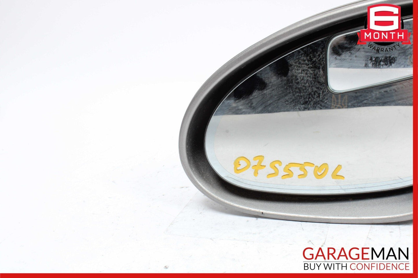 07-09 Mercedes W221 S550 Front Left Side Mirror Door Rear View Cubanite Silver