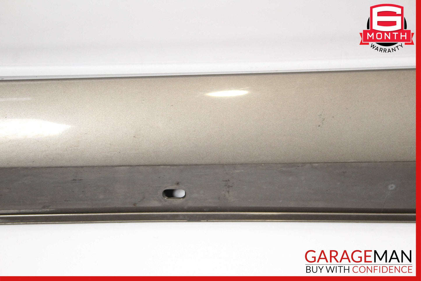10-16 Mercedes W212 E350 Sedan Left Side Skirt Rocker Panel Silver OEM