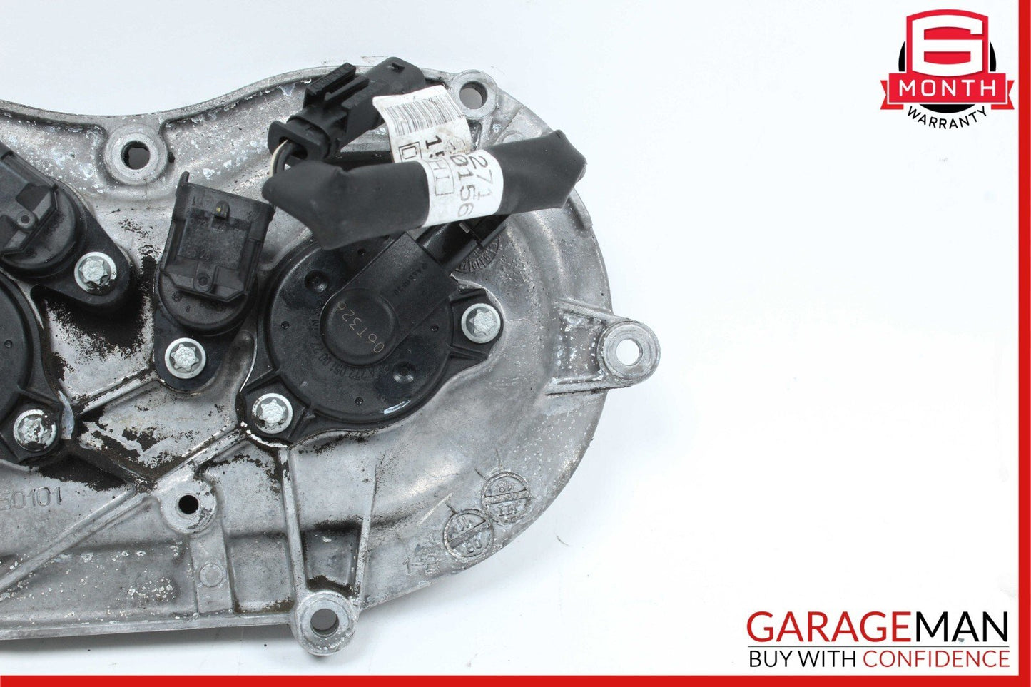 06-13 Mercedes W211 E350 S550 Front Right Engine Timing Chain Cover Plate OEM