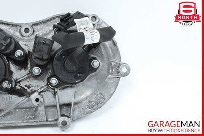 06-13 Mercedes W211 E350 S550 Front Right Engine Timing Chain Cover Plate OEM