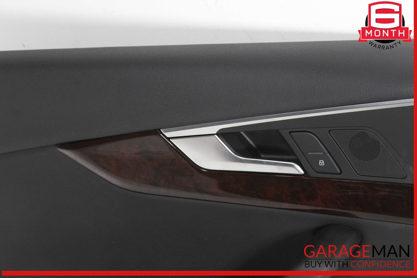 17-19 Audi A4 Rear Left Driver Side Interior Door Panel Trim OEM