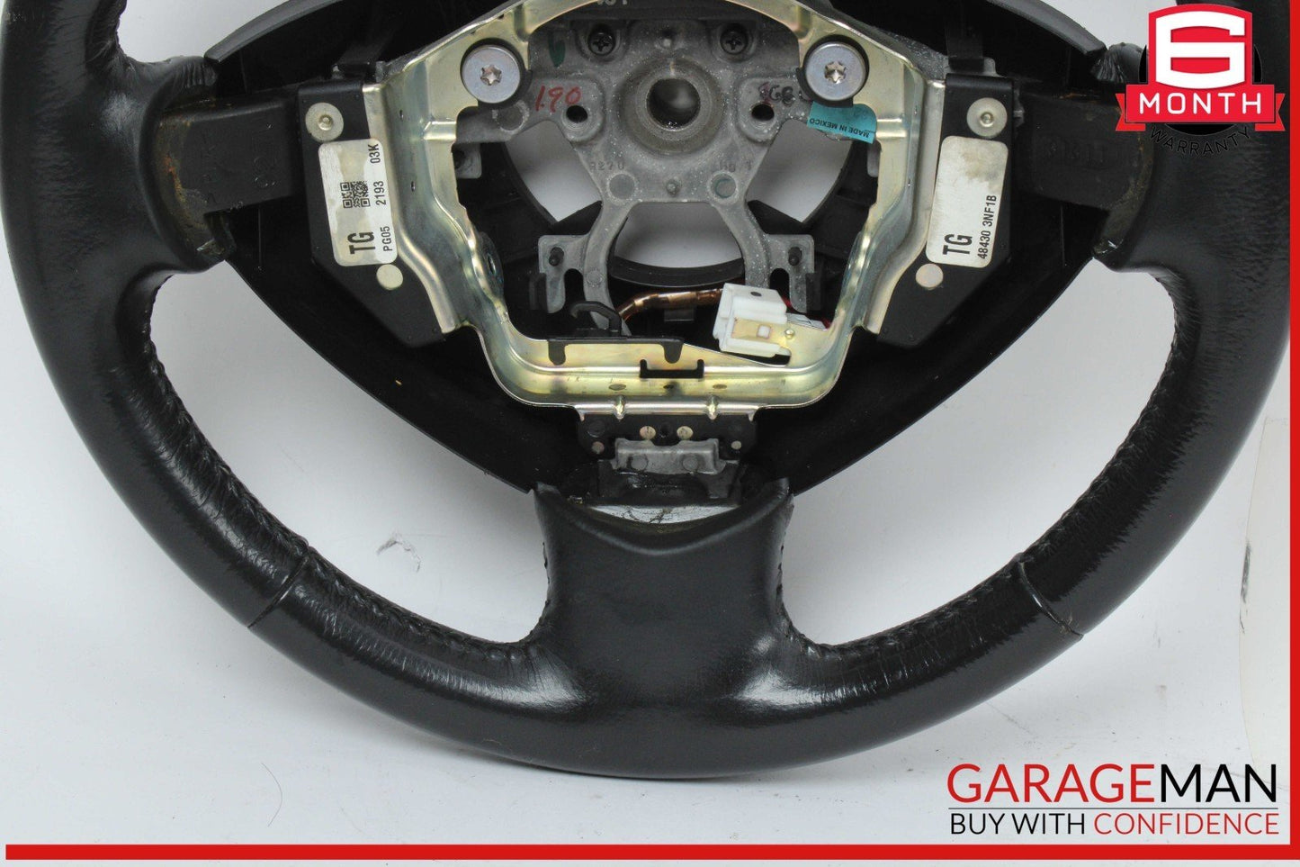 13-17 Nissan Leaf Front Left Driver Side Steering Wheel 484303NF1B OEM