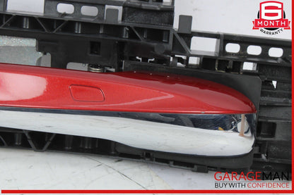 15-20 Mercedes W205 C300 Right Passenger Side Exterior Door Handle Red OEM