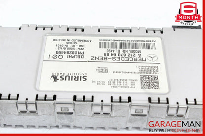 12-14 Mercedes W204 C250 CLS500 Sirius Satellite Radio Receiver Control Module