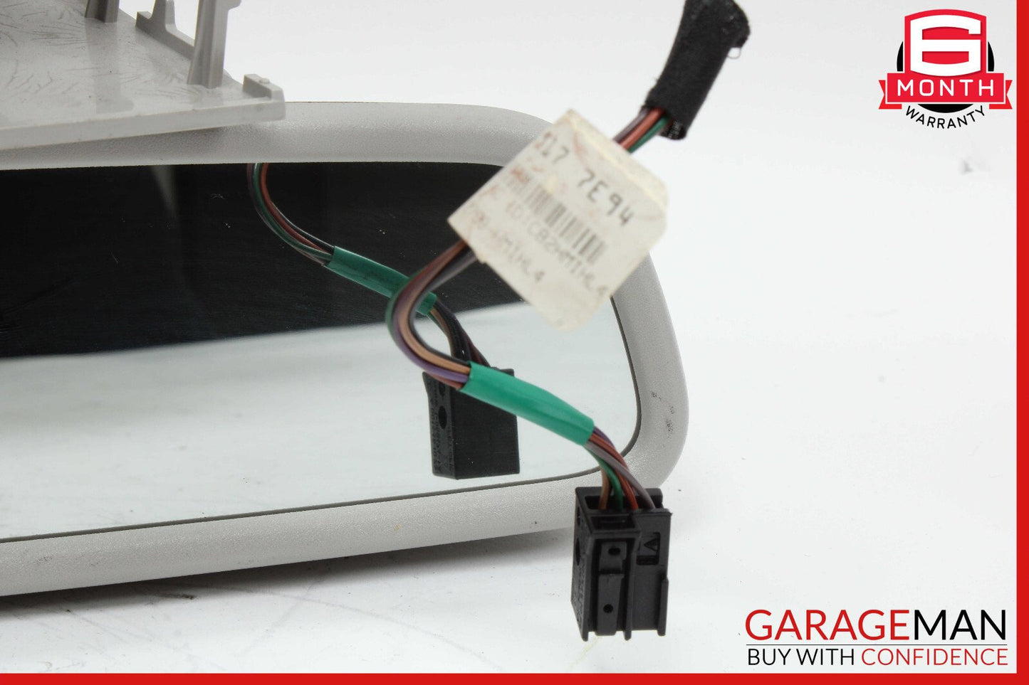 10-13 Mercedes W221 S550 S65 AMG Interior Top Upper Rear View Mirror Gray OEM