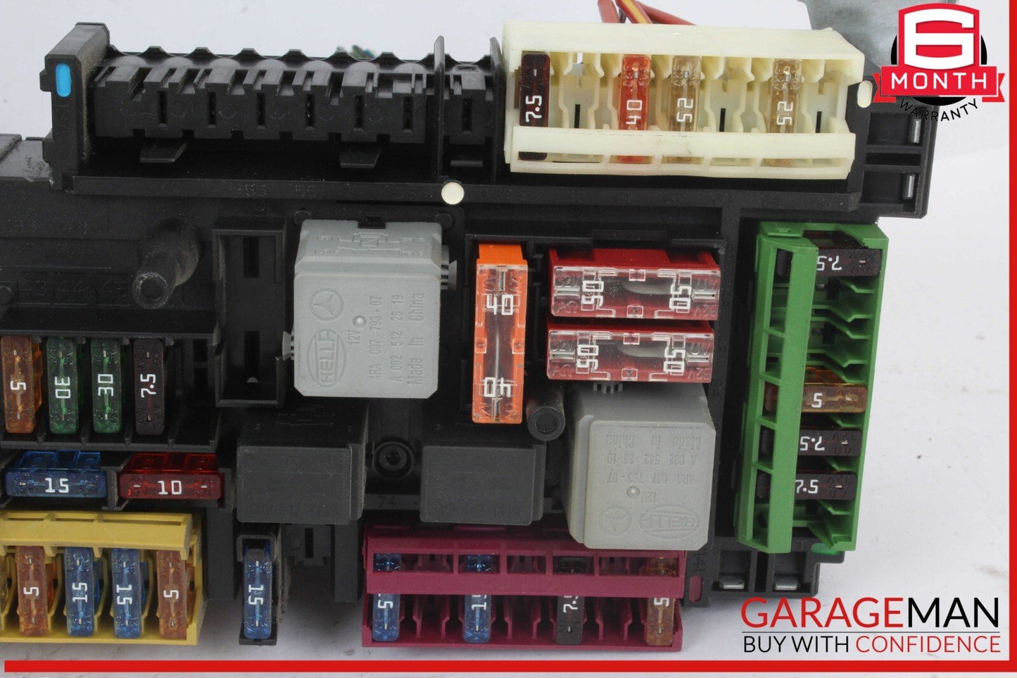 10-18 Mercedes W218 CLS550 Rear SAM Module Relay Fuse Box 2129005001 OEM