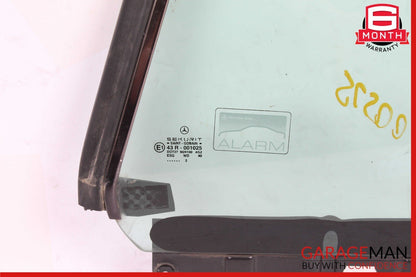 03-12 Mercedes R230 SL500 SL55 AMG Rear Left Side Quarter Window Glass Clear OEM