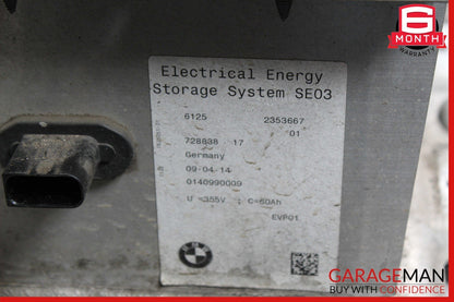14-17 BMW i3 I01 Hybrid Engine High Voltage Battery 60Ah 728838 OEM