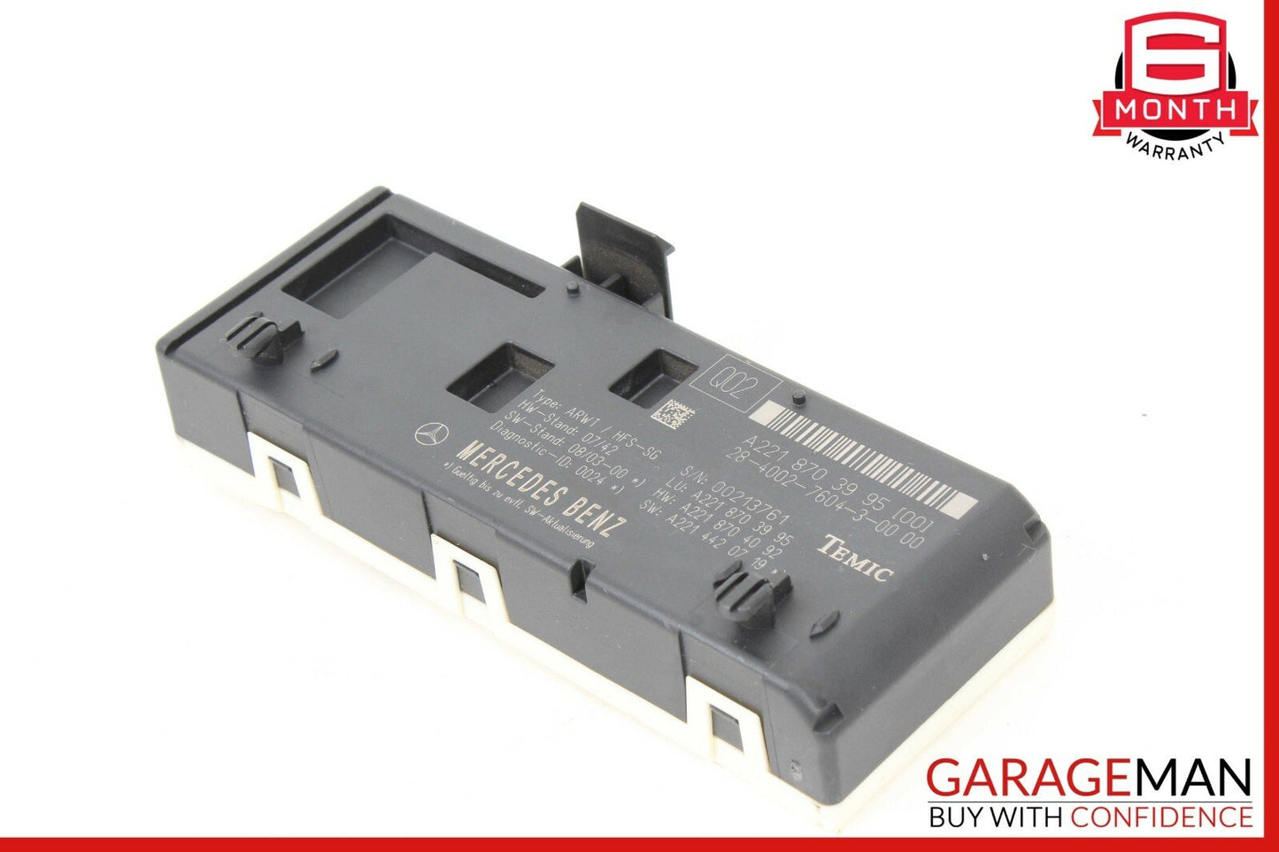 07-13 Mercedes W221 S550 Trunk Release Remote Open Close Module Unit Q02 OEM