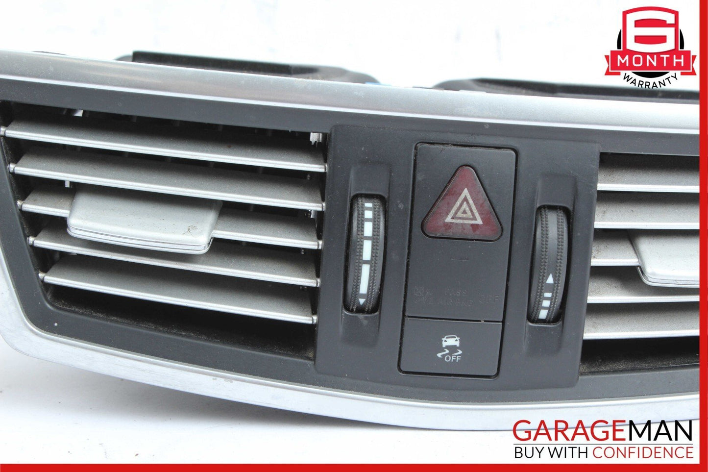 10-13 Mercedes W212 E350 Dashboard Dash AC A/C Air Vent Center Trim Assembly