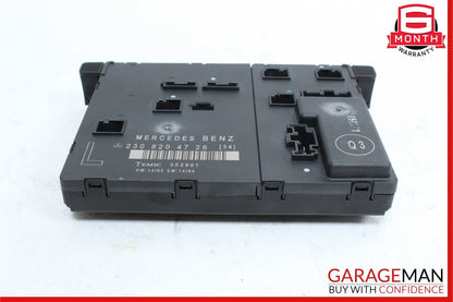 03-12 Mercedes R230 SL500 SL55 AMG SL550 Front Left Side Door Control Module