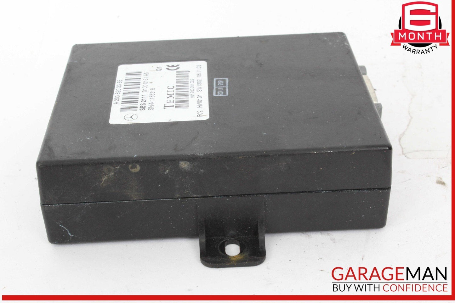 00-06 Mercedes W220 S55 AMG Language Voice Control Module 2038203385 OEM