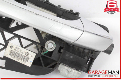 07-13 Mercedes W221 S550 S400 Rear Left Side Exterior Door Handle Keyless Go OEM
