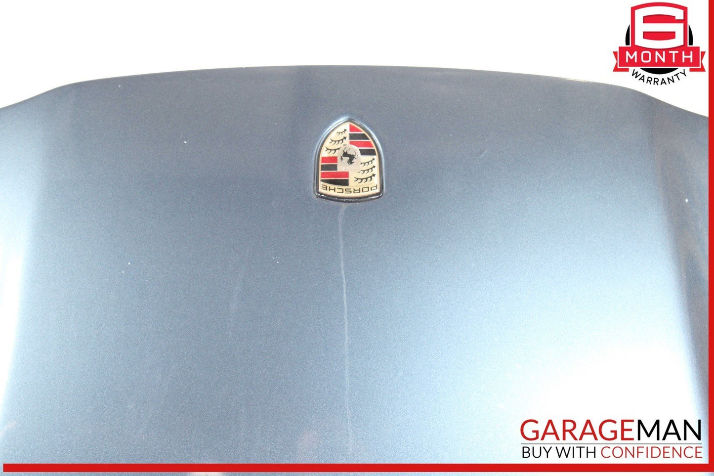 10-16 Porsche Panamera 970 Front Hood Bonnet Cover Panel Blue OEM
