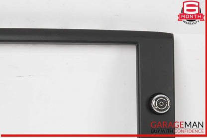 14-17 Maserati Ghibli Dashboard Dash Display Screen Trim Bezel Cover Black OEM