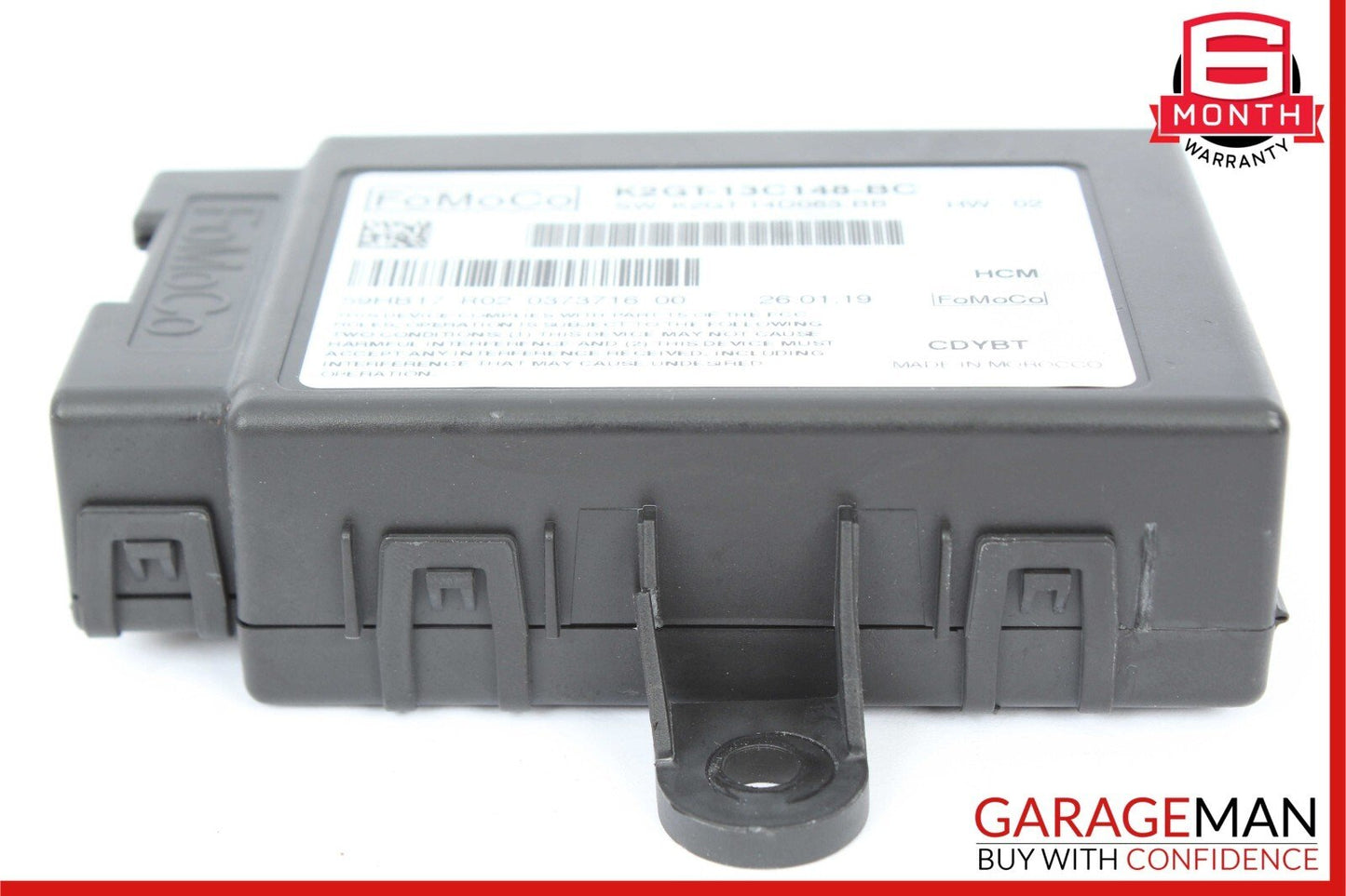 19-21 Lincoln Nautilus HCM Control Module Unit K2GT-14D063-BB OEM