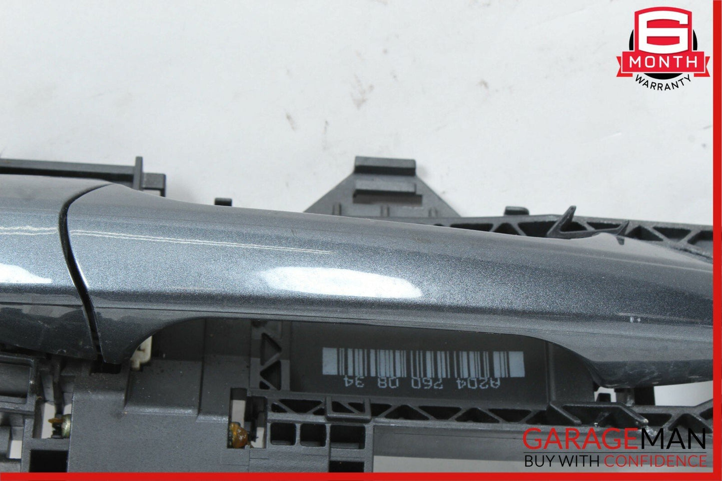 08-11 Mercedes W204 C300 Right Exterior Door Handle Front or Rear Tenorite Gray