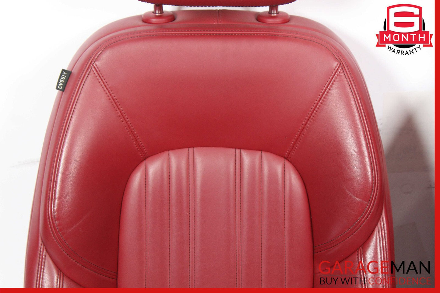 14-17 Maserati Ghibli M157 Front Complete Seat Cushion Cover Assy Set OEM
