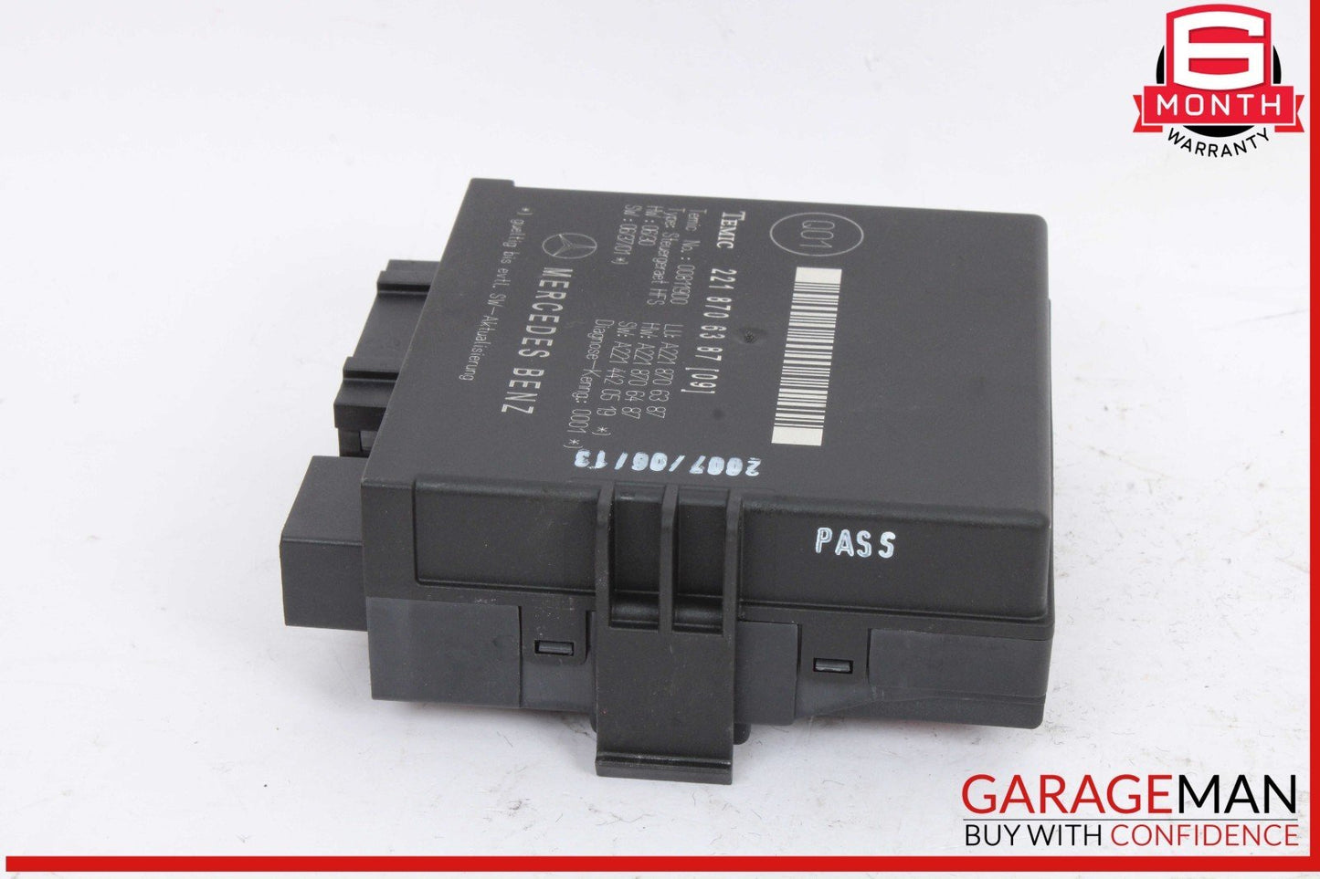 07-09 Mercedes W221 S550 S63 AMG Trunk Release Remote Open Close Module OEM