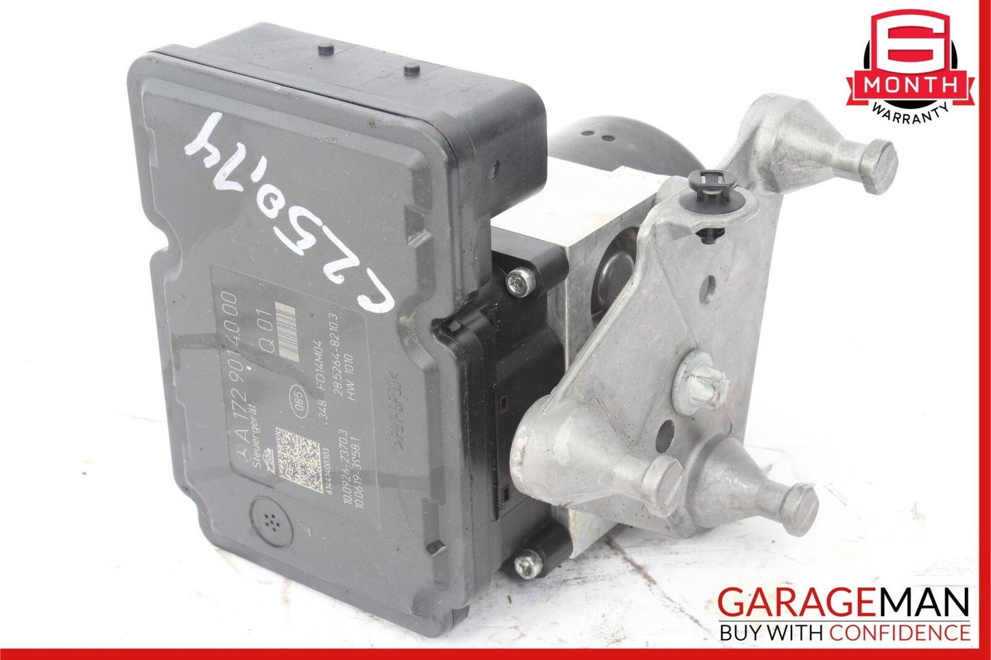 12-14 Mercedes W204 C250 GLK350 ABS Anti Lock Pump Brake Module Unit
