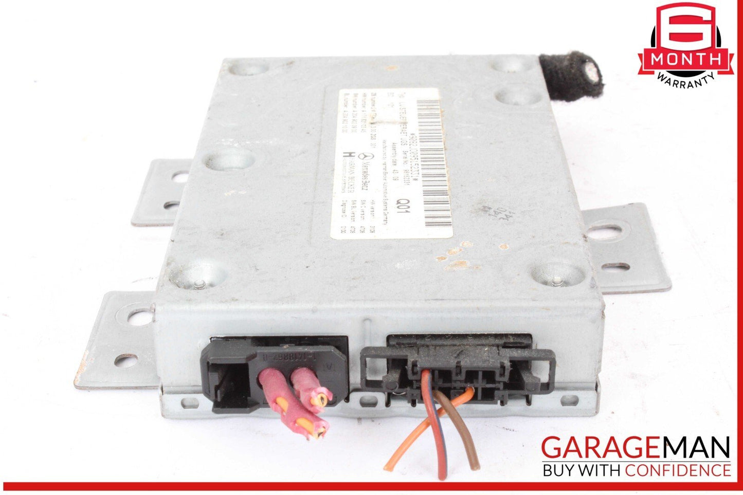 06-14 Mercedes W221 S400 Hybrid Communication Interface Ipod Control Module Unit