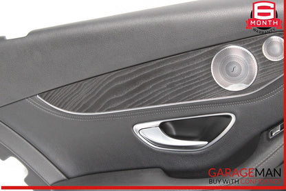 15-20 Mercedes W205 C300 Sedan Rear Left Interior Door Trim Panel Cover OEM