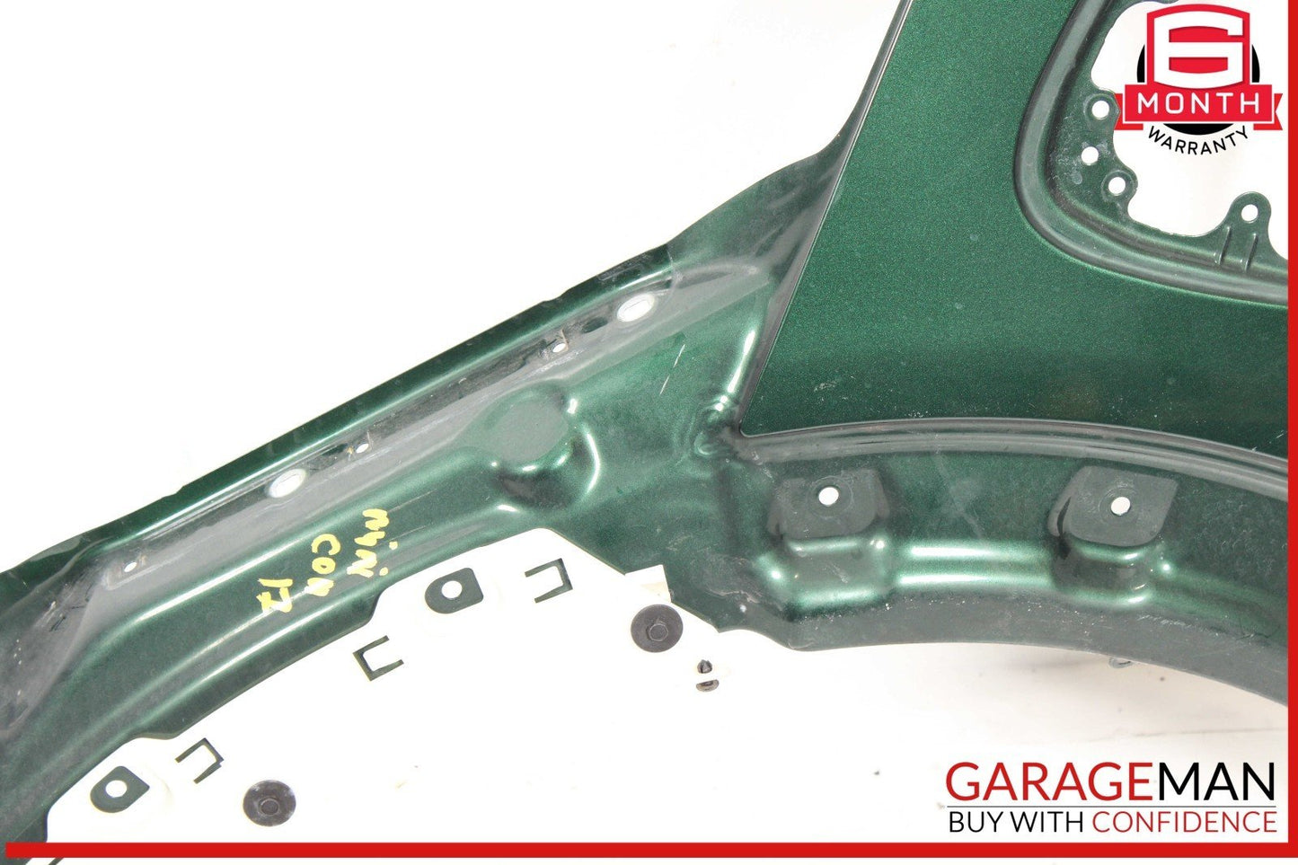 17-24 Mini Cooper Countryman Front Left Driver Side Fender Panel Green OEM