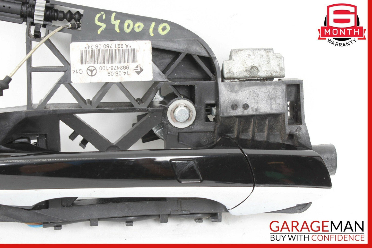 07-13 Mercedes W221 S400 Rear Right Side Exterior Door Handle Keyless Go OEM