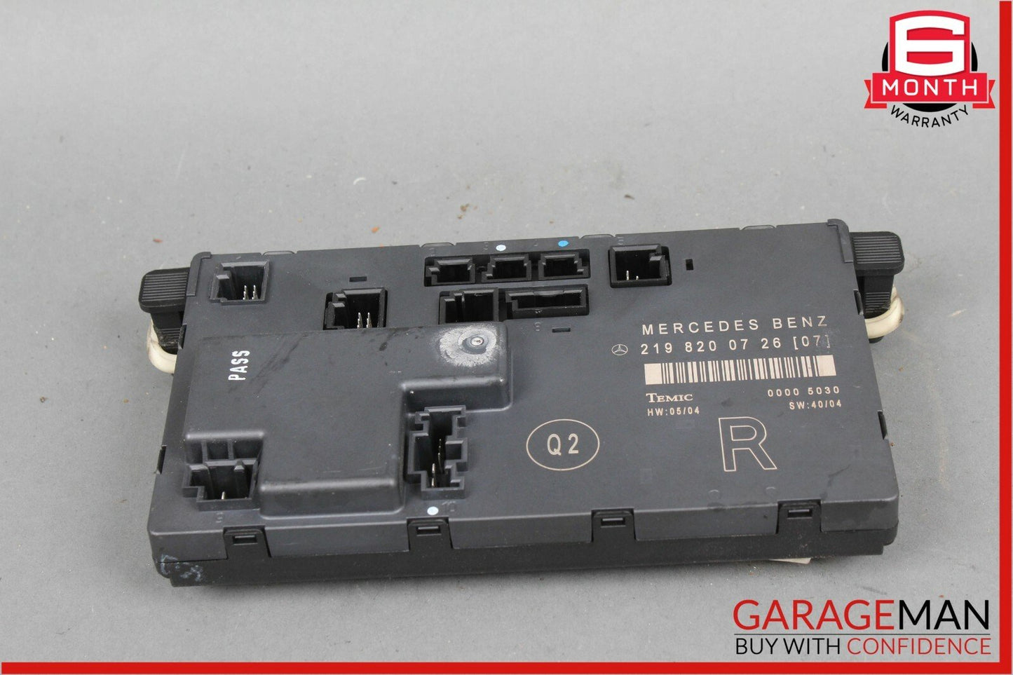 06-11 Mercedes W219 CLS55 Front Right Passenger Door Control Module OEM