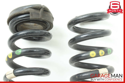 14-17 Maserati Ghibli Rear Right & Left Suspension Coil Spring Absorber Set OEM