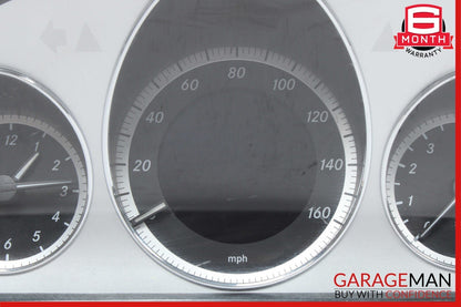 10-13 Mercedes W212 E350 E550 Speedometer Instrument Cluster Gauge Odometer