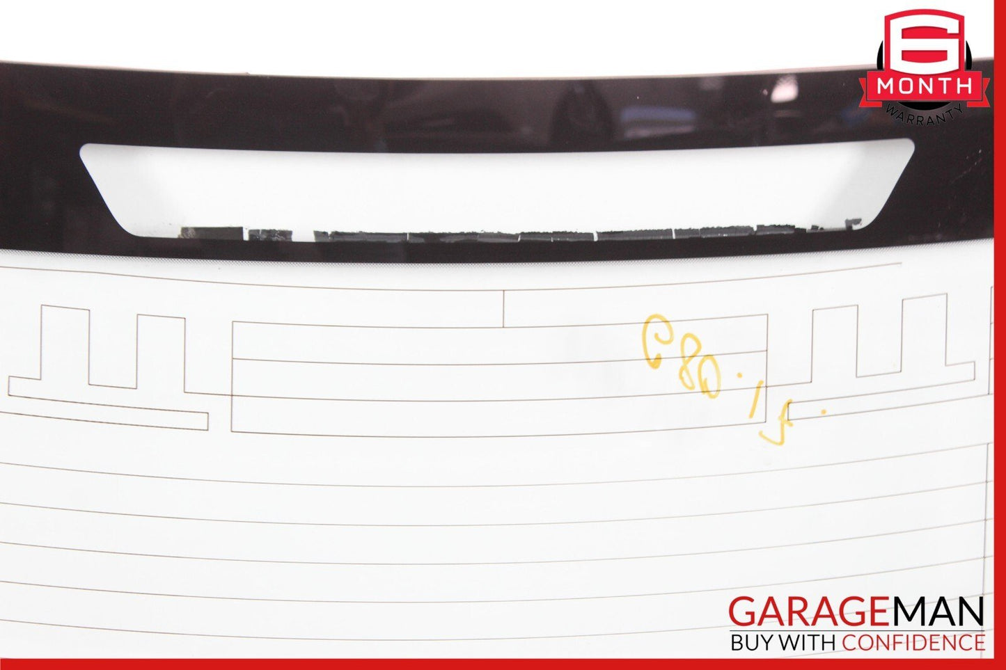 17-20 Genesis G80 Rear Windshield Window Glass Panel OEM